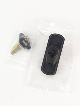 9018901 Andersen New Gliding Door Lh Exterior Keyed Lock Black Albany 400 Series