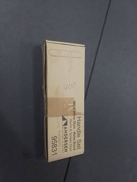 95831 Andersen Anderson Handle Set Matte Black