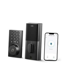 T85d0 Anker Eufy Smart Lock C30 Keyless Entry Door Built-in Black Keypad - With Wifi