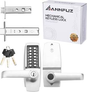 Ol-700d2-bc-03 Annfuz Mechanical Keyless Entry Door Lock 14 Key With