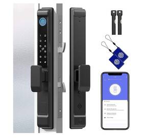 D208f Anweller Sliding Glass Door Smart Lock Fingerprint Keypad Rfid Remote App Double Hook