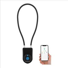 P2bf-b Anweller Fingerprint Gate Lock 14ftft Long Cable Smart Keyless