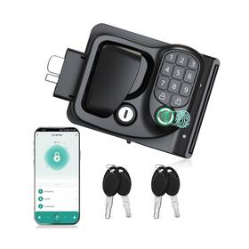 Hf-qp-s02 Aoteda Upgraded Rv Door Lock Replacement With Mechanical Keys Fingerprint Password