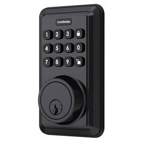 Apestellar 669936777372 Keyless Entry Door Lock With Keypad Electronic Deadbolt Keyed