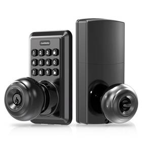 Dk01mb Apestellar Keyless Entry Door Lock Keypad With Handle Knob