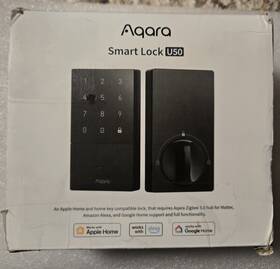 Aqara 705353455582 Smart Lock U50 Keyless Entry Door With Apple Home Key Bluetooth Dea