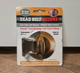 Arc Link Products 892336000362 Dead Bolt Secure Prevent Lock Bumping And Piicking New