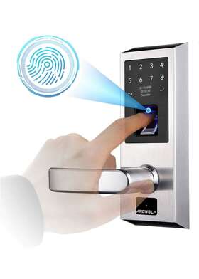 A50-l Ardwolf A50 Keyless Entry Door Lock Autolock Fingerprint With Keypad - O15