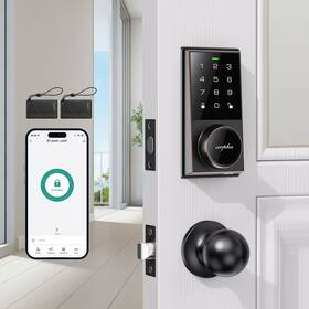 Al301 Arpha H200 Keyless Smart Door Lock Anti-peeping Password Keypad Bluetooth App Handle