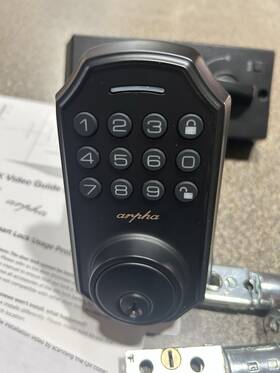 D180-a Arpha Smart Door Lock Antipeeping Digital Password Keyless Entry Keypad Deadbolt
