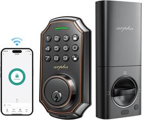 D180w-wifi Arpha Wifi Smart Door Lock -keypad - With App Remote Control El