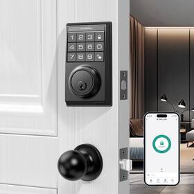 100code Arpha Ld-d100 H200 Keyless Smartdoorlock App Deadbolt Anti-peeping Password Handle Onetouch