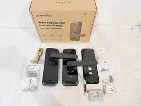 T229 Arpha Smart Video Door Lock 6-in-1 Keyless Entry Wi-fi Deadbolt Handle Doorbell