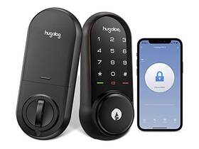 Hu03-orb As Described Hugolog Hu03 Smart Keyless Door Lock Blk Black
