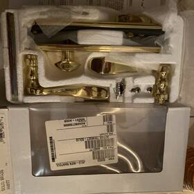 4440177 Ashland Hardware Systems Active Trim Set Lever Brass Jeld-wen Rantoul