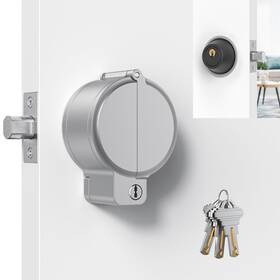 Zh006-06 Ast Round Deadbolt Lockout Device No Drill Install Protect Keyhole Toddler Pro