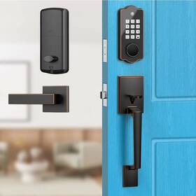 S110w Athpell Smart Keyless Entry Door Lock Deadbolt With Anti-peeping Keypad Nib