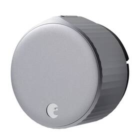 August 313056999922 Wifi Smart Lock Silver Retrofits Over Existing Deadbolt