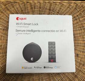 Aug-sl05-k02-g01 August Smart Lock - Matte Black