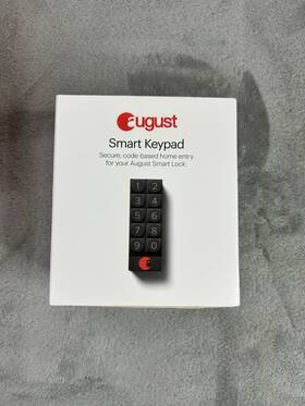 Aug-ak01-m01-g01 August C711 Smart Keypad Dark Gray Open Box