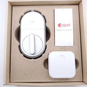 Aug-sl04-c03-s04 August Home 850004426524 Smart Lock Connect Silver