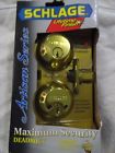B362dn Schlage Artisan Series Deadbolt Chrome Finish 043156992812