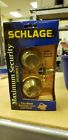 B362nv609 Schlage Professional Grade Double Cylinder Deadbolt Antique Brass