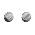 B60f626 Schlage Satin Chrome Single Cylinder Deadbolt Brand New In Box