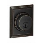 B60nadd716 Schlage Aged Bronze Single Cylinder Grade Deadbolt With 043156384341