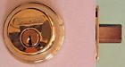 B62nv505605 Schlage Double Cylinder Deadbolt Bright Brass