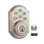 B9510c Kwikset Single Cylinder Satin Nickel Electronic Deadbolt Home Connect