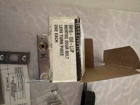 0418-015 Baldwin 0418-050 Mortise Lock 2 3/4 Inch Backset Less Turn Piece