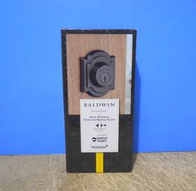 380arb Baldwin Prestige Single Cylinder Arch Deadbolt Smartkey Venetian Bronze