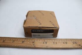 5032.190 Baldwin Esate Rosette For Passage Function Satin Black 2.125 Inch Dia