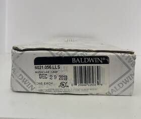 6021.056.lls Baldwin Mortise Lock Body 6021.056 Lls Left Hand Lever Strength Bronze Open Box