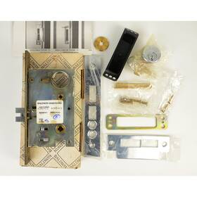 6301-260-ls Baldwin 6301 260 Lever Strength Lh Entrance Door Mortise Lock With Cylinder/key