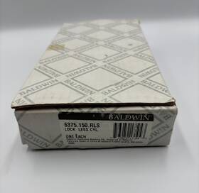 6375.150.rls Baldwin 723079171043 Mortise Lock Estate Entrance 2.5 Inch Backset Satin Nickel Nos