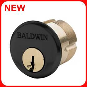 Baldwin 723079241906 Gramercy 1-1/8 Inch C Keyway Traditional Mortise Single Cylinder R29 L