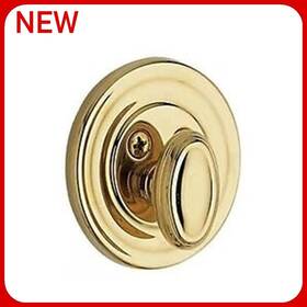Baldwin 723079936581 Traditional Patio One-sided Deadbolt From The Estate Series R6