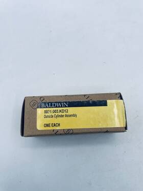 8031.003.kd12 Baldwin Estate Outside Mortise Cylinder Assembly For Deadbolt Lock
