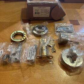 8041056 Baldwin Solid Brass Single Cylinder Keyed Entry Deadbolt - Satin Nickel