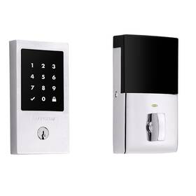 8225.260.zw Baldwin 8225.zw Chrome Touchscreen Minneapolis Z-wave Deadbolt