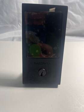8225102zw Baldwin Touchscreen Minneapolis Z-wave Deadbolt - Oil Rubbed Bronze