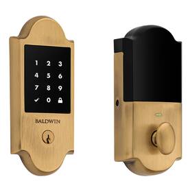 8235060zw Baldwin 8235.zw Touchscreen Boulder Z-wave Deadbolt - Brown