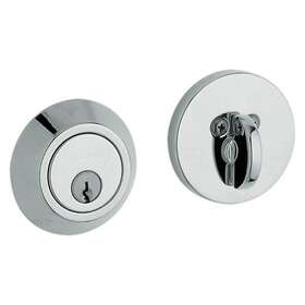 8241.260 Baldwin Deadbolt Single Cylinder Chrome Keyed Entry