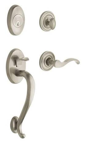 85315.150.lent Baldwin Reserve - Logan Collection Single Cylinder Satin Nick