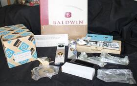 8631-260 Baldwin 8631 Pheonix Mortise Lock Set 8631-260- Entr Polished Chrome Lever Right Hand