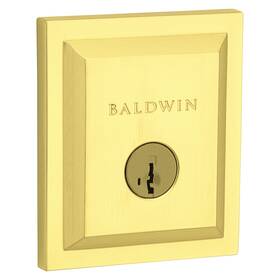 Baldwin 883351847186 Spyglass Single Cylinder Front Door Deadbolt Featuring Smartkey Re-key Techn