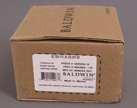 Dctsd112 Baldwin 884011540638 Reserve Double Cylinder Traditional Square Deadbolt Venetian