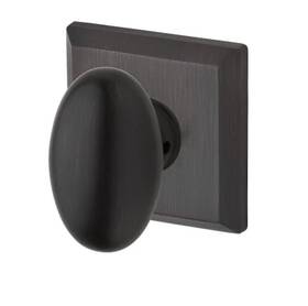 Fd-ell-tsr-112 Baldwin Ellipse Non-turning Two-sided Dummy Door Knob Set